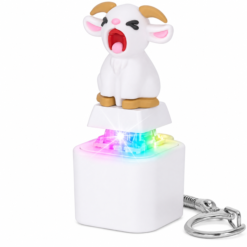 Sheep Light & Sound Keychain
